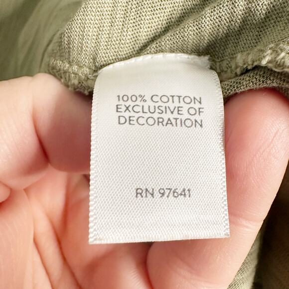 J. Jill Green‎ Mixed Media Embroidered Boho Peasant Tassel Tunic Top women’s 1X - Picture 6 of 11